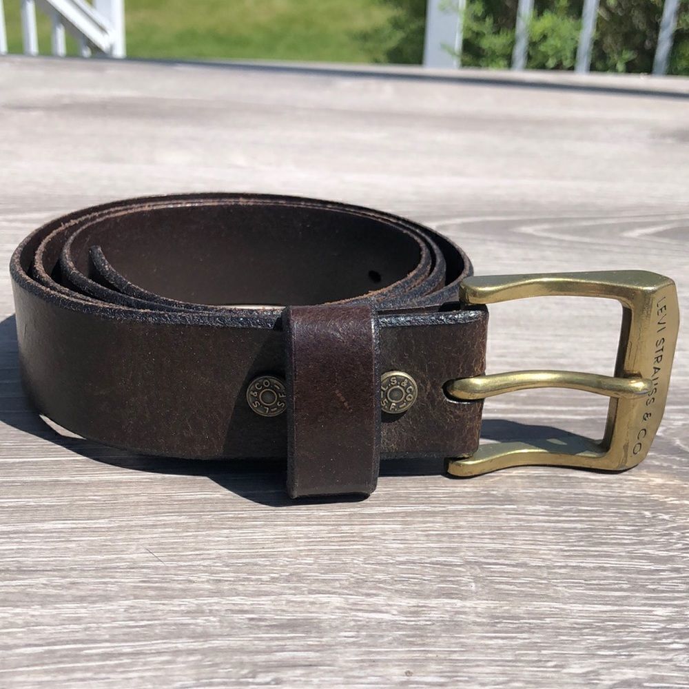 Levi Strauss genuine Italian leather belt